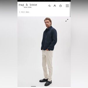 Rag & Bone Cream Pants